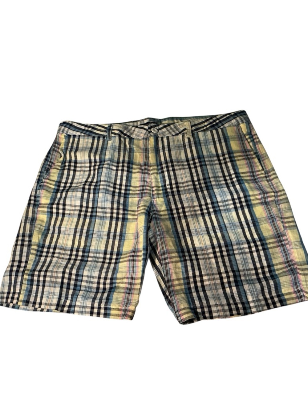 👍Caribbean Joe Men’s Plaid Shorts